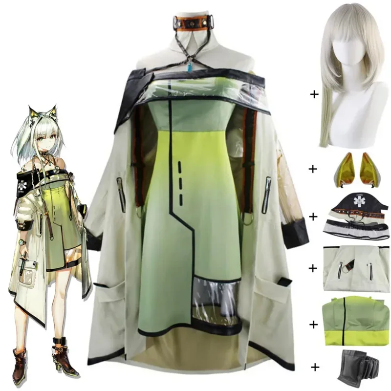 Anime Game Arknights Terra Rhodes Island Kal'tsit KALTSIT M3 AMa-10 Cosplay Costume Halloween Clothes for Sexy Woman Suit Wig
Anime Game Arknights Terra Rhodes Island Kal'tsit KALTSIT M3 AMa-10 Cosplay Costume Halloween Clothes for Sexy Woman Suit Wig