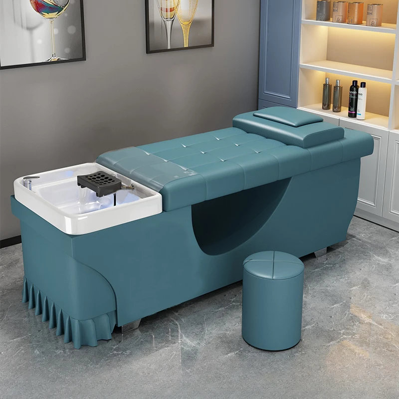 Salon Beauty Shampoo Chair Hair Stylist Luxury Comfort Shampoo Bed Barber Recliner Cadeira De Cabeleleiro Furniture HD50SC
Salon Beauty Shampoo Chair Hair Stylist Luxury Comfort Shampoo Bed Barber Recliner Cadeira De Cabeleleiro Furniture HD50SC