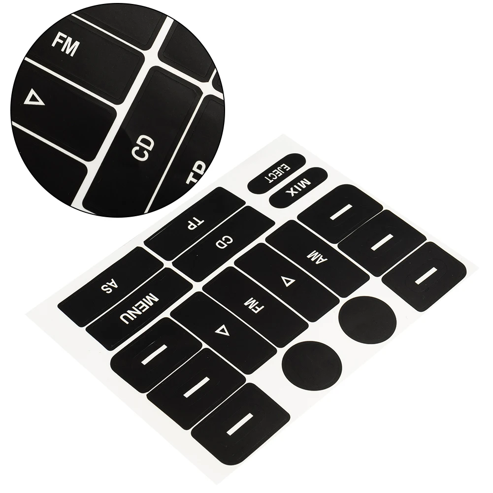 For Golf MK5 Sticker Radio Button Repair Repair Sticker Brand New High Quality Accessory Button Repair Sticker
For Golf MK5 Sticker Radio Button Repair Repair Sticker Brand New High Quality Accessory Button Repair Sticker