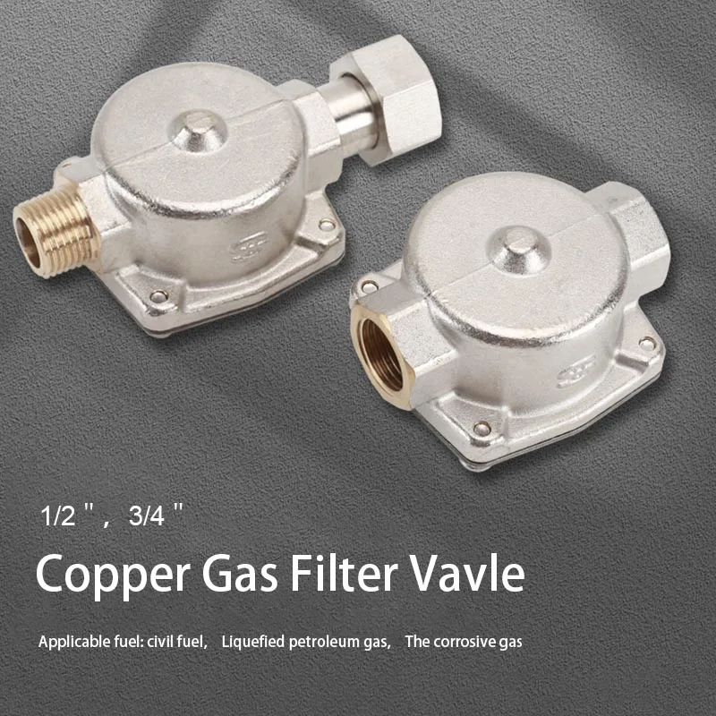 1Pcs High and Low Pressure Reducing Filter Valve Natural Gas Liquefied Gas Filter 1/2"3/4"Wall-mounted Boiler Gas Water Heater
1Pcs High and Low Pressure Reducing Filter Valve Natural Gas Liquefied Gas Filter 1/2"3/4"Wall-mounted Boiler Gas Water Heater