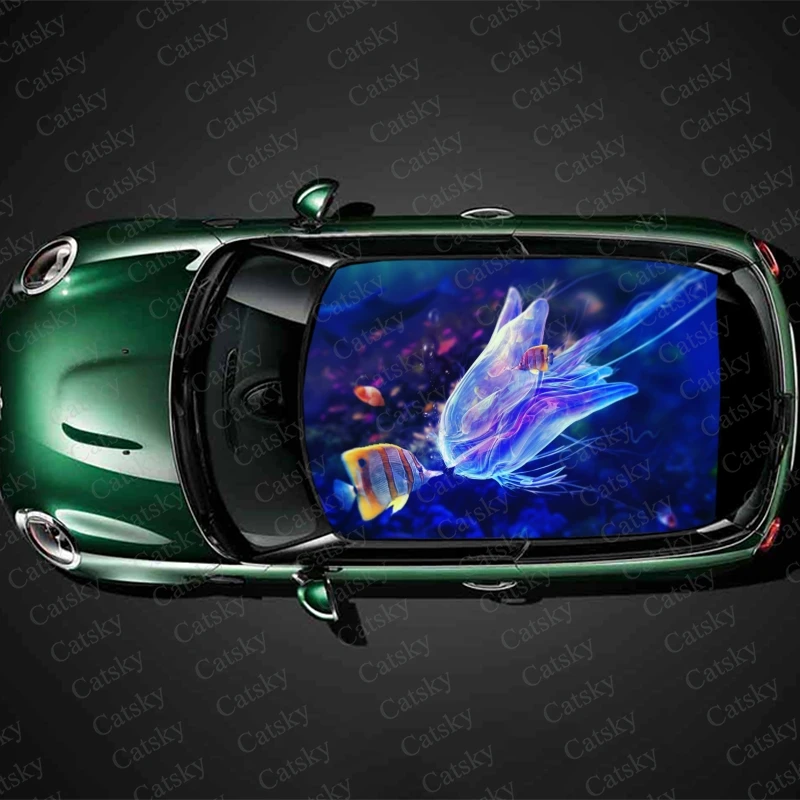 Underwater Roaming Shine Animals Car Roof Sticker Wrap Racing SUV Accessories Packaging Painted PVC Custom Car Graphic Decal
Underwater Roaming Shine Animals Car Roof Sticker Wrap Racing SUV Accessories Packaging Painted PVC Custom Car Graphic Decal