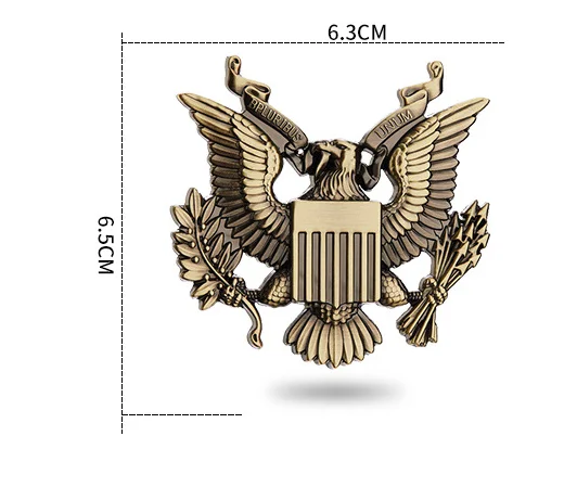 Metal Bronze Eagle Auto Emblem Badge Motorcycle Fairing Decals Stickers Car Accessories
Metal Bronze Eagle Auto Emblem Badge Motorcycle Fairing Decals Stickers Car Accessories