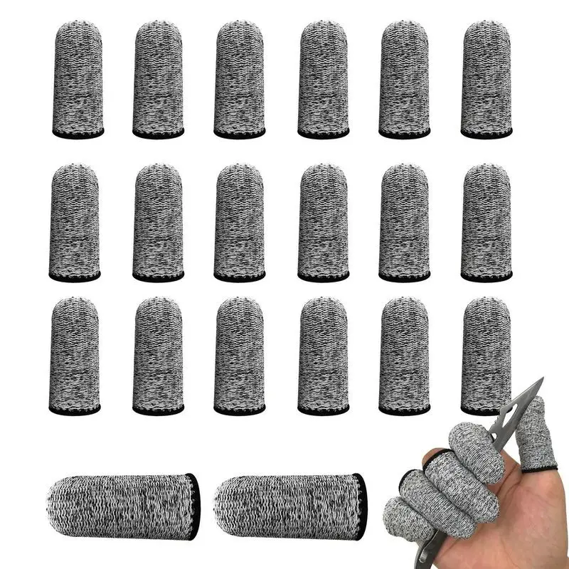 Finger Protectors 20pcs Anti Cutting Protective Finger Cots Thumb Sleeves For Professionals And Enthusiasts Reusable Thumb Cots
Finger Protectors 20pcs Anti Cutting Protective Finger Cots Thumb Sleeves For Professionals And Enthusiasts Reusable Thumb Cots