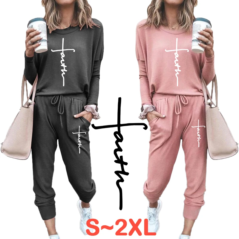 Новинка, модная женская спортивная одежда, повседневные брюки с круглым вырезом и длинными рукавами, спортивная одежда с принтом, женская одежда для бега
Новинка, модная женская спортивная одежда, повседневные брюки с круглым вырезом и длинными рукавами, спортивная одежда с принтом, женская одежда для бега