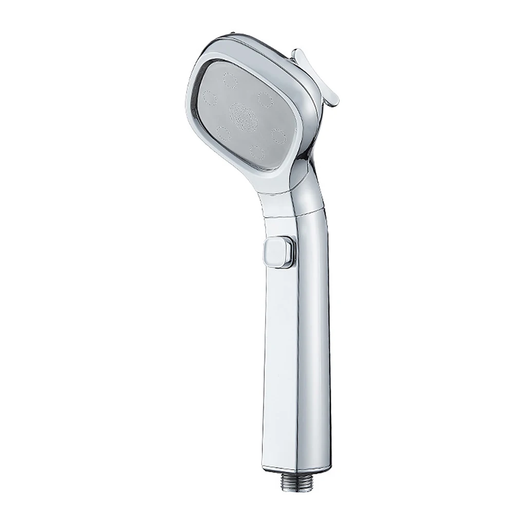 4 Gear Shower Head Home Bathroom Shower Sprayer High-pressure ABS Plastic Showerhead Silver
4 Gear Shower Head Home Bathroom Shower Sprayer High-pressure ABS Plastic Showerhead Silver