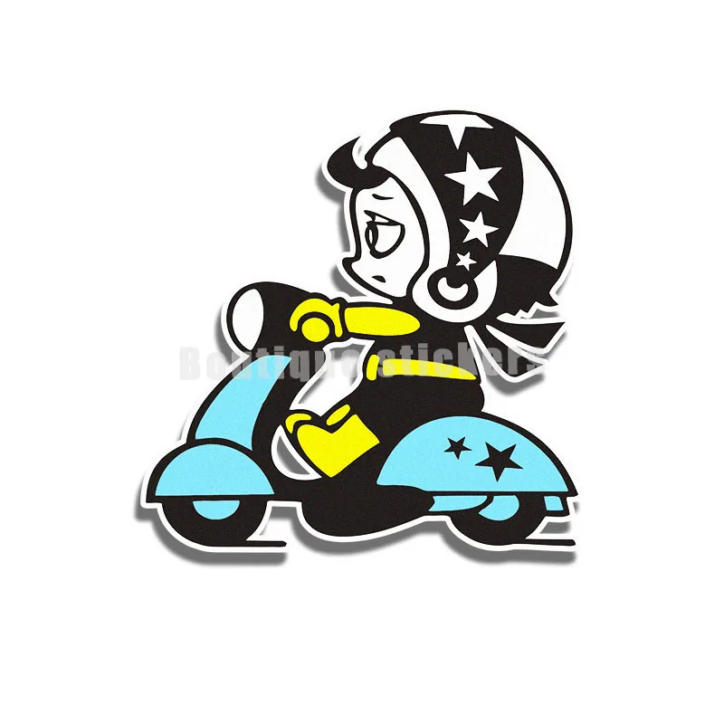 Car Sticker Cute Little Girl Motorcycle Sticker Waterproof Reflective Sticker Car Styling Decal Vinyl Car Window Cover Scratches
Car Sticker Cute Little Girl Motorcycle Sticker Waterproof Reflective Sticker Car Styling Decal Vinyl Car Window Cover Scratches