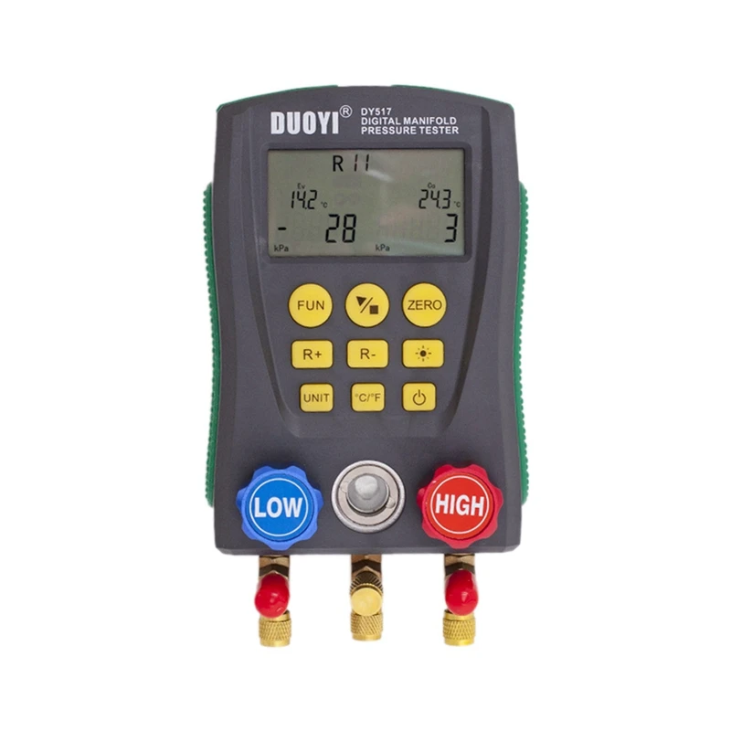 DUOYI DY517 Automotive Air Conditioning Repair Electronic Refrigerant Meter Air Conditioner Cold Coal Add Liquid Meter
DUOYI DY517 Automotive Air Conditioning Repair Electronic Refrigerant Meter Air Conditioner Cold Coal Add Liquid Meter