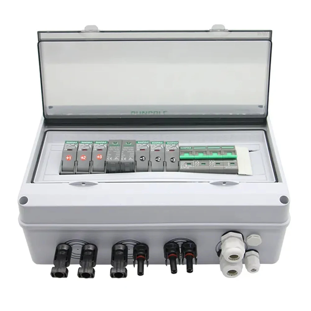 PV Combiner Box Reliable and Efficient 2 in 1 Out Solar PV Combiner Box with Lightning Protection Waterproof 550V DC
PV Combiner Box Reliable and Efficient 2 in 1 Out Solar PV Combiner Box with Lightning Protection Waterproof 550V DC