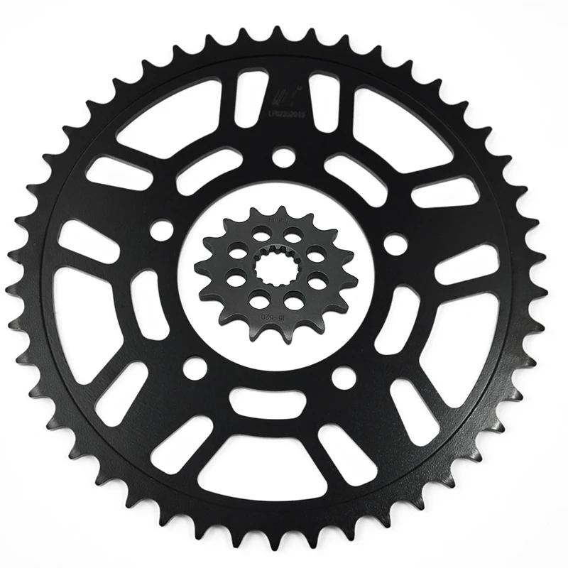 

LOPOR 520 CNC 15T 46T Front Rear Motorcycle Sprocket for Suzuki SFV650 AZ Gladius 2009-2015 SV650 XA 2016-2020 SFV SV 650