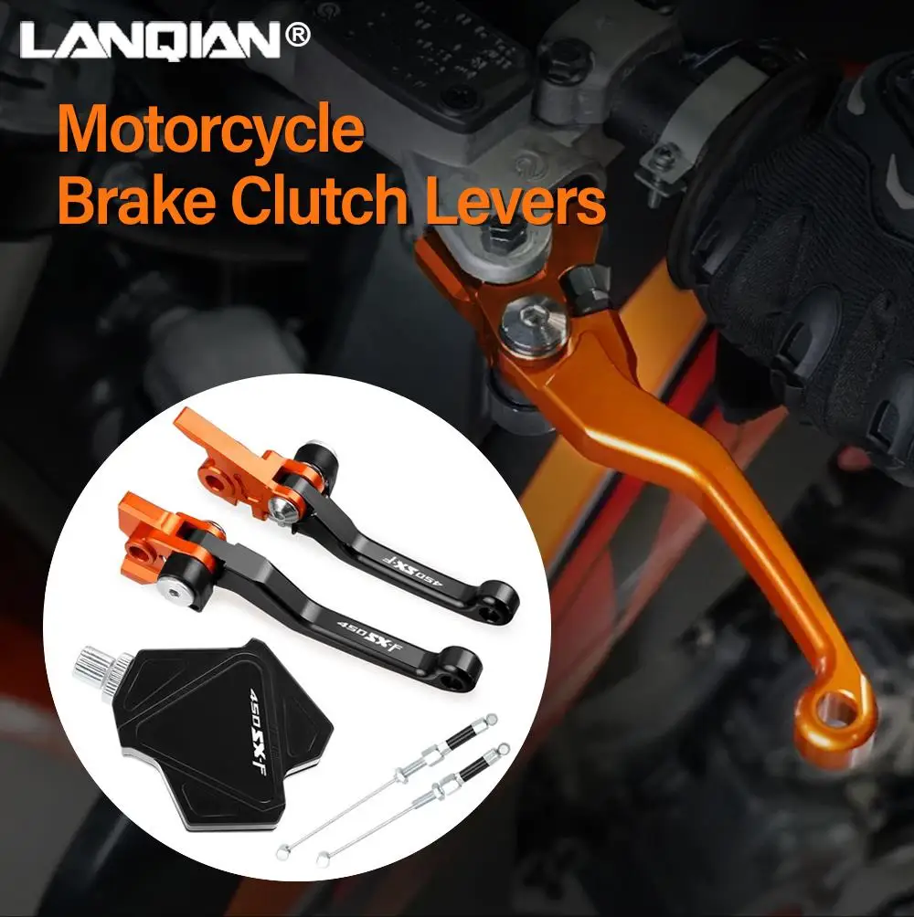 Brake Clutch Levers Stunt Clutch Pull Cable Lever For 450SXF 450 SX-F 2013 2014 2015 2016 2017 2018 2019 2020 2021 Easy System
Brake Clutch Levers Stunt Clutch Pull Cable Lever For 450SXF 450 SX-F 2013 2014 2015 2016 2017 2018 2019 2020 2021 Easy System