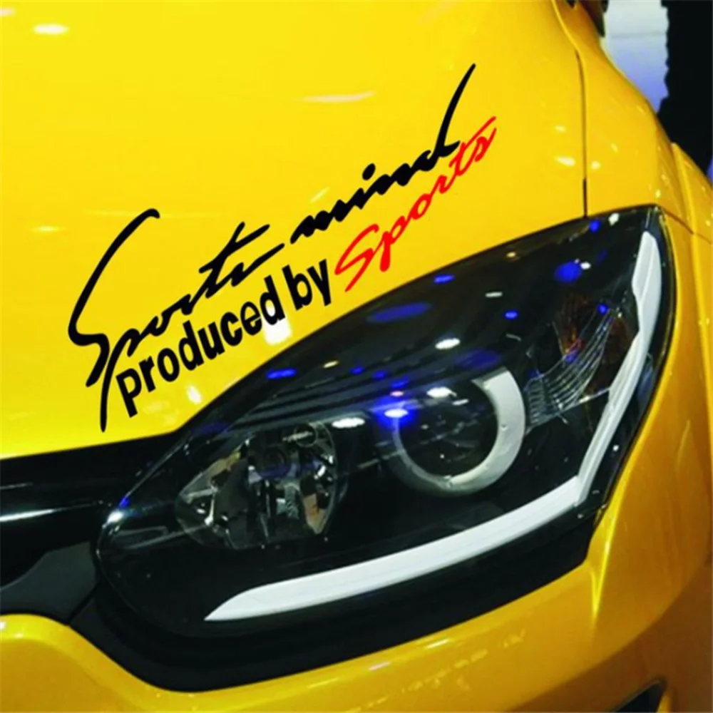 Personality Racing 'Sports Mind' Car Stickers Hood Light Eyebrow Decals Reflective Decoration Automobiles Accessories Styling
Personality Racing 'Sports Mind' Car Stickers Hood Light Eyebrow Decals Reflective Decoration Automobiles Accessories Styling