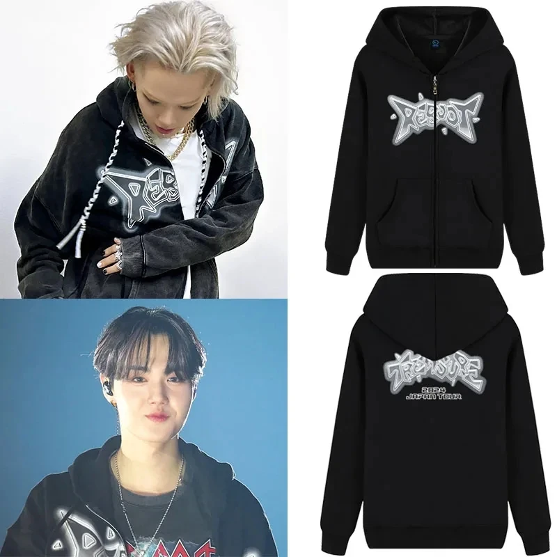 TREASURE 2024 Concert TOUR REBOOT Sweatshirt Couple Hoodie Women Men Winter Hoodie Vintage Y2k Top Thicken Fashion Streetwear
TREASURE 2024 Concert TOUR REBOOT Sweatshirt Couple Hoodie Women Men Winter Hoodie Vintage Y2k Top Thicken Fashion Streetwear
