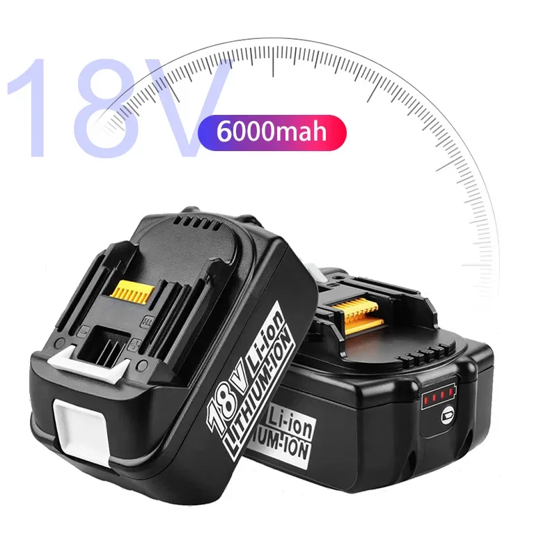 

BL1860 Rechargeable 18 V 6000mAh Li-ion Battery for Makita 18v Battery BL1840 BL1850 BL1830 BL1860B LXT 400 18650 battery pack