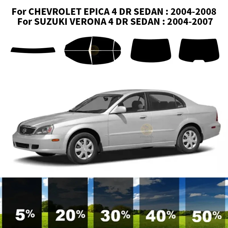 Precut nanoceramics car UV Window Tint Kit Automotive Window Film For SUZUKI VERONA 4 DR SEDAN 2004-2007
Precut nanoceramics car UV Window Tint Kit Automotive Window Film For SUZUKI VERONA 4 DR SEDAN 2004-2007