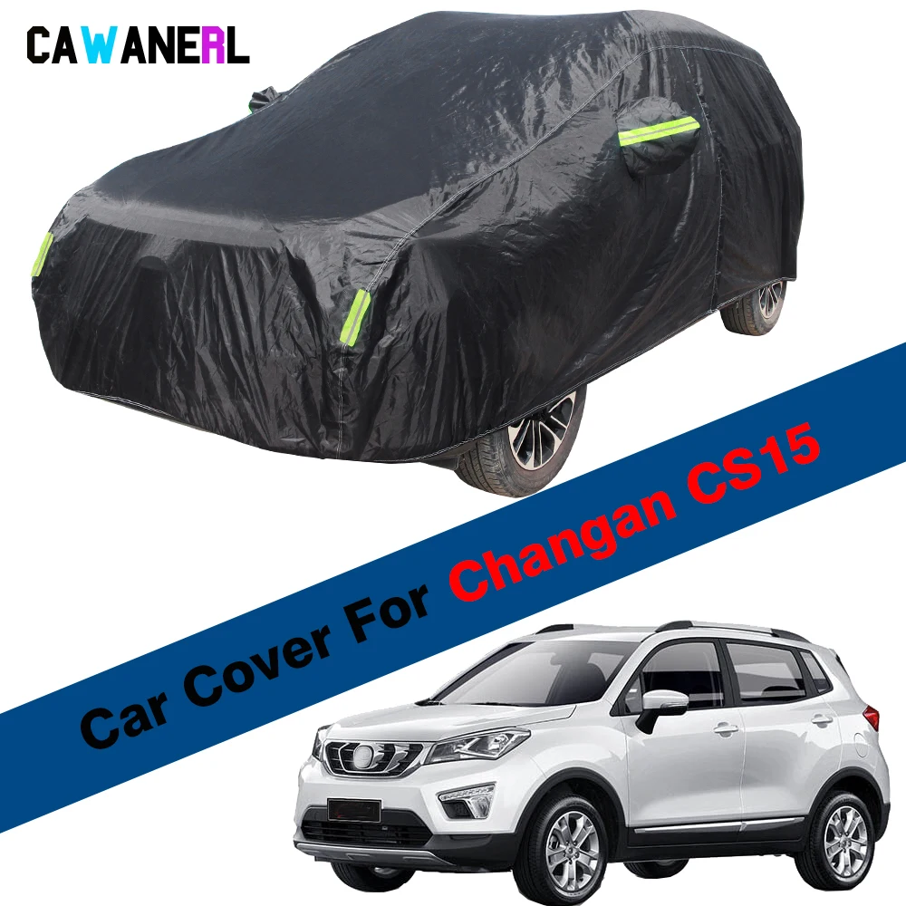 Waterproof Car Cover Outdoor Summer Anti-UV Sun Shade Winter Rain Snow Wind Resistant Cover For Changan CS15
Waterproof Car Cover Outdoor Summer Anti-UV Sun Shade Winter Rain Snow Wind Resistant Cover For Changan CS15