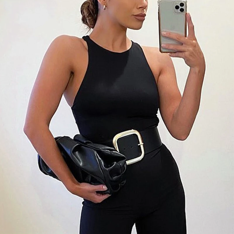 Sexy O Neck Sleeveless Bodysuit Women 2024 Off Shoulder Skinny Playsuits Black Body Top Solid Colors Casual Clothing Streetwear
Sexy O Neck Sleeveless Bodysuit Women 2024 Off Shoulder Skinny Playsuits Black Body Top Solid Colors Casual Clothing Streetwear