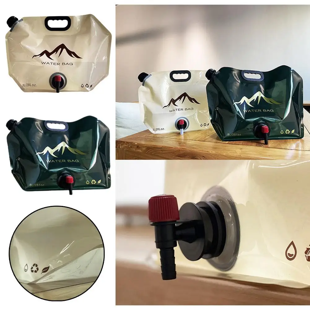 Уличная мини-сумка для воды K8L1, Складная портативная сумка большой емкости для кемпинга, 8 л, для выживания и аварийного хранения
Уличная мини-сумка для воды K8L1, Складная портативная сумка большой емкости для кемпинга, 8 л, для выживания и аварийного хранения