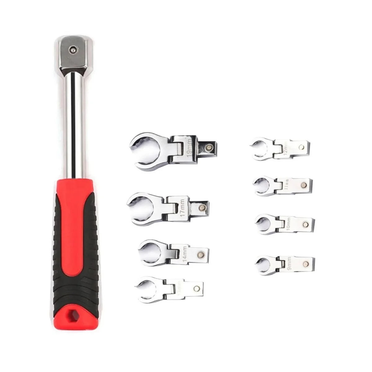 

Ratchet Wrench Shaking Head Wrench Rotatable Removable Flexible Torque Spanner Ratchet Handle Wrench Hand Tool