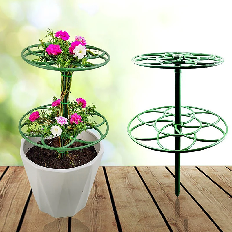 

1Pc Plastic Garden Stackable Bonsai Climbing Frame Plant Cages Frame Plants Support Stand Climbing Vine Rack Gardening Supplies