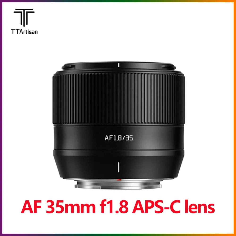 

TTArtisan AF 35mm F1.8 Auto Focus Lens APS-C Frame Large Apertur for Fuji X Fujifilm XF mount XS10 XT30 X100 Nikon Z