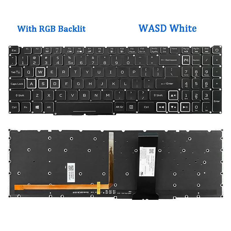 New Original Laptop Keyboard For ACER AN515-54 AN515-55 AN515-43 AN715-51 N517-52 N18C3 N18C4 N18I2 N18I3 N20C2 New Original Laptop Keyboard For ACER AN515-54 AN515-55 AN515-43 AN715-51 N517-52 N18C3 N18C4 N18I2 N18I3 N20C2