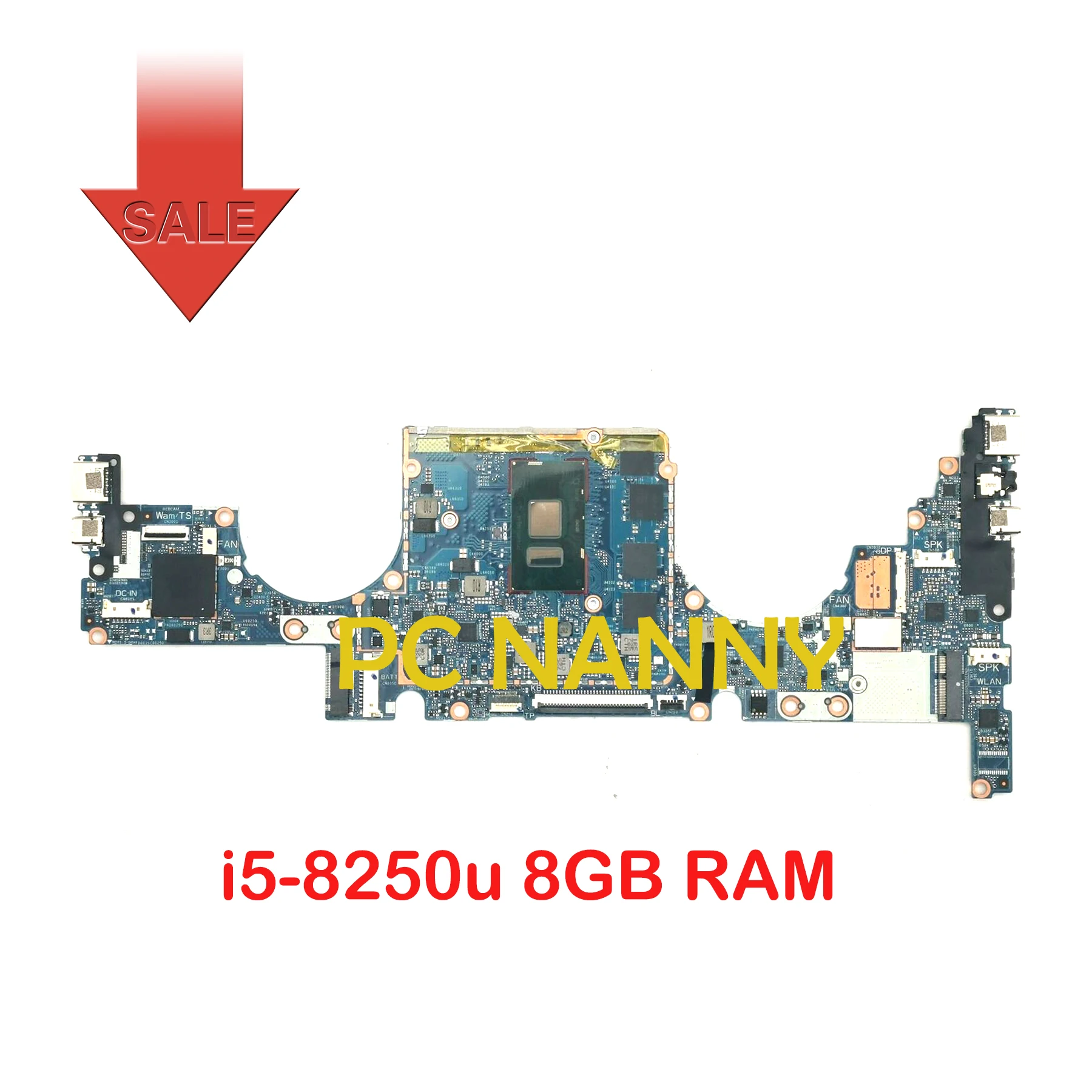 PCNANNY for HP TPN-I128 Envy 13-AD Motherboard Main Board Intel Core i5-8250u 8GB RAM 939647-601
PCNANNY for HP TPN-I128 Envy 13-AD Motherboard Main Board Intel Core i5-8250u 8GB RAM 939647-601