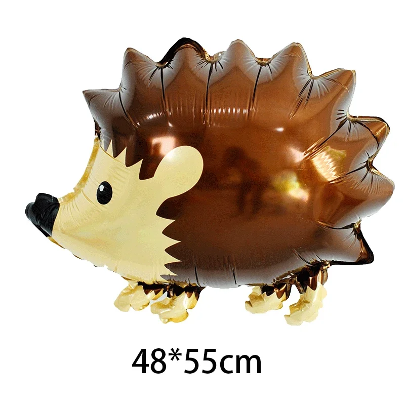 1pc cute Animal Hedgehog squirrel Raccoon Fox Foil Balloons Forest birthday party decoration Baby Shower kids toy Cartoon Globos 
1pc cute Animal Hedgehog squirrel Raccoon Fox Foil Balloons Forest birthday party decoration Baby Shower kids toy Cartoon Globos