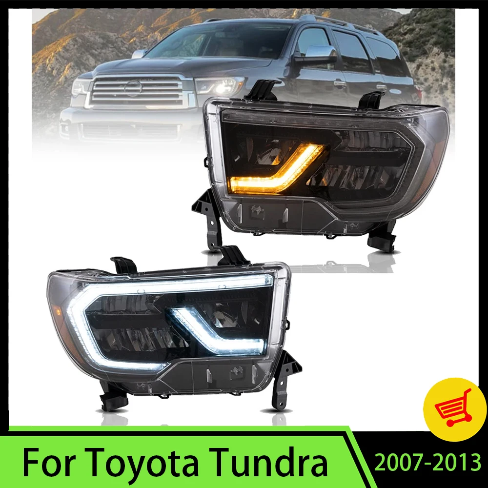 Светодиодный фары для Toyota Tundra 2007-2013 2nd Gen (XK50) и Sequoia 2008-2017 2nd Gen (XK60), автомобильные фонари в сборе
Светодиодный фары для Toyota Tundra 2007-2013 2nd Gen (XK50) и Sequoia 2008-2017 2nd Gen (XK60), автомобильные фонари в сборе
