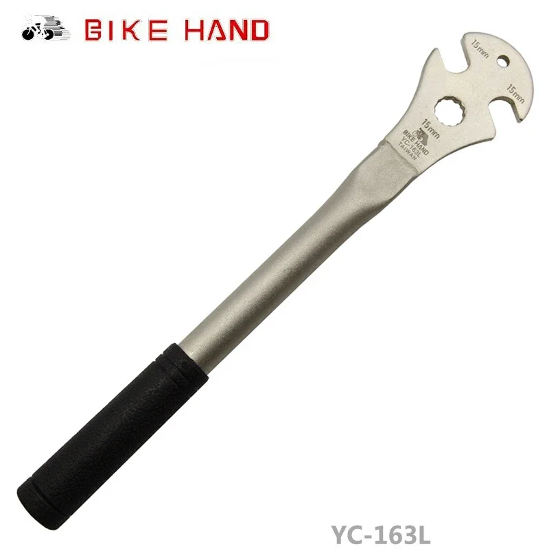 

Bicycle Pedal Removal Wrench BIKE HAND MTB Lengthening Pedals Installation Tool YC-163L Alloy Steel