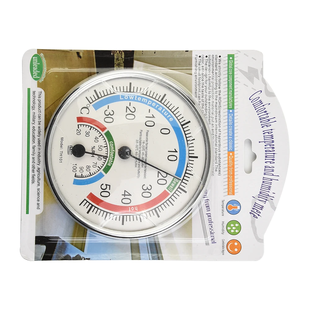 Useful Thermo-hygrometer Climate Hygrometer Indoor Monitor Outdoor Thermo Hygrometers Thermometer ABS Analogue
Useful Thermo-hygrometer Climate Hygrometer Indoor Monitor Outdoor Thermo Hygrometers Thermometer ABS Analogue