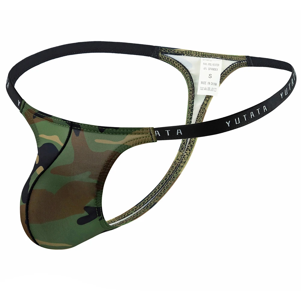 Men's Sexy G-String Camouflage Low Waist Breathable Thong Briefs Bulge Pouch G-String Bikini T-back Sissy Panties Gay Underpants
Men's Sexy G-String Camouflage Low Waist Breathable Thong Briefs Bulge Pouch G-String Bikini T-back Sissy Panties Gay Underpants