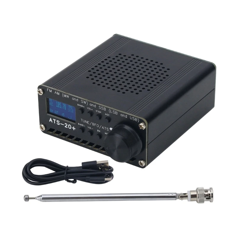 

Компактный и прочный радиоприемник SI4732 ATS-20+ ATS20 V2 AM-радиоприемник с широким диапазоном частот