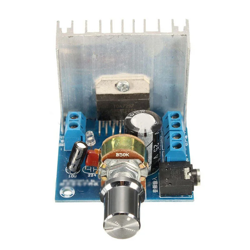 AC/DC 12V TDA7297 2 * 15W Digital Audio Amplifier Board DIY Dual-Channel Module Dual Channel Amplifier Board With No Noise
AC/DC 12V TDA7297 2 * 15W Digital Audio Amplifier Board DIY Dual-Channel Module Dual Channel Amplifier Board With No Noise