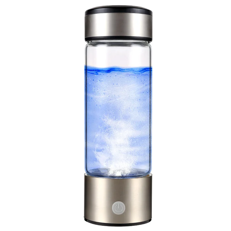 

Hydrogen Generator Cup Water Filter 430ML Alkaline Maker Hydrogen-Rich Water Portable Bottle Lonizer Pure H2 Electrolysis