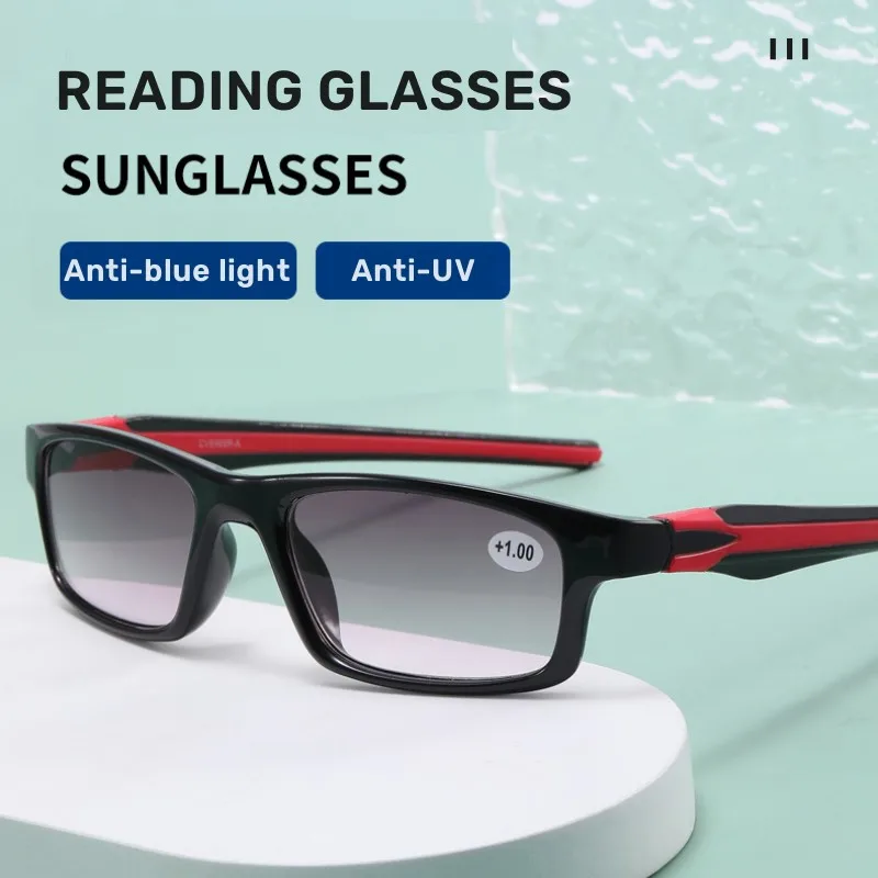 Vintage Sports Presbyopia Eyewear for Men Outdoor Sunglasses Square Frame Reading Glasses Elderly Far-sighted Eyeglasses Diopter
Vintage Sports Presbyopia Eyewear for Men Outdoor Sunglasses Square Frame Reading Glasses Elderly Far-sighted Eyeglasses Diopter