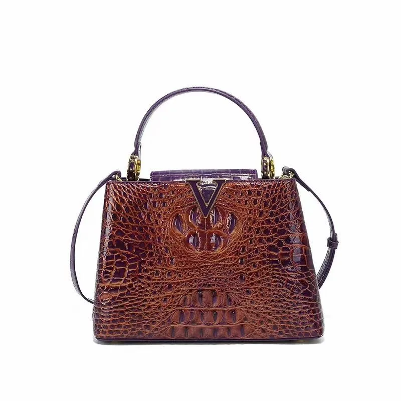 Genuine leather handbag, large capacity bucket bag, fashionable one shoulder crossbody women's bag, new trend
Genuine leather handbag, large capacity bucket bag, fashionable one shoulder crossbody women's bag, new trend