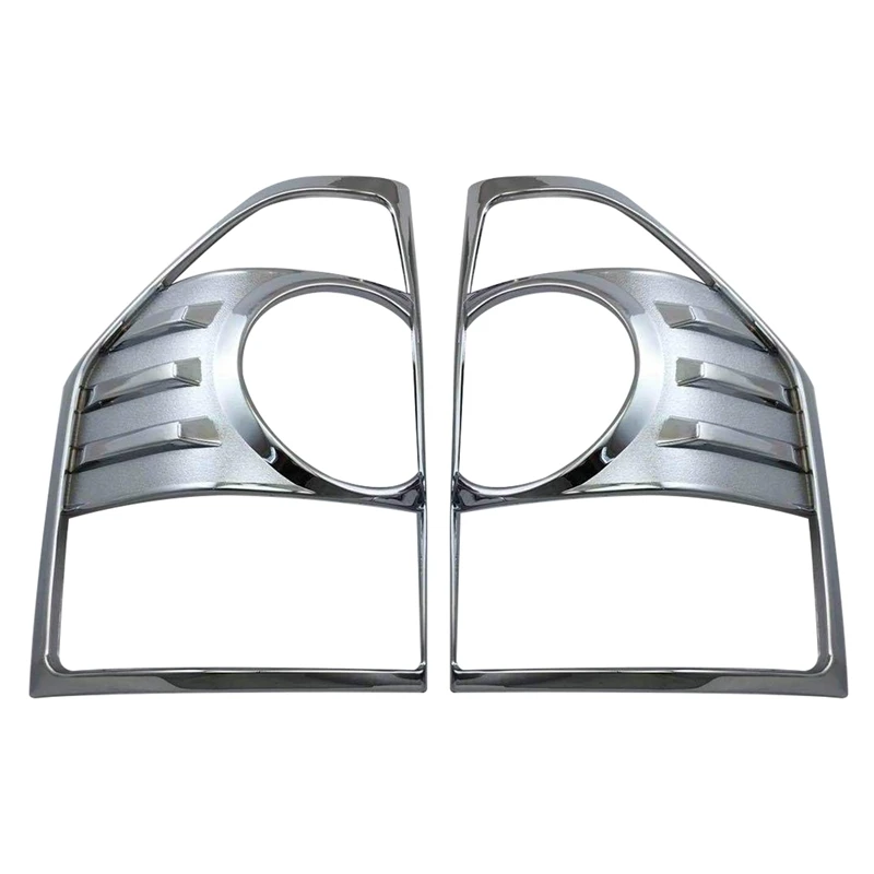 Pair Chrome Tail Lamp Cover For MONTERO Rear Light Decoration For Pajero V73 V75 V77 Warning Lights Frame
Pair Chrome Tail Lamp Cover For MONTERO Rear Light Decoration For Pajero V73 V75 V77 Warning Lights Frame