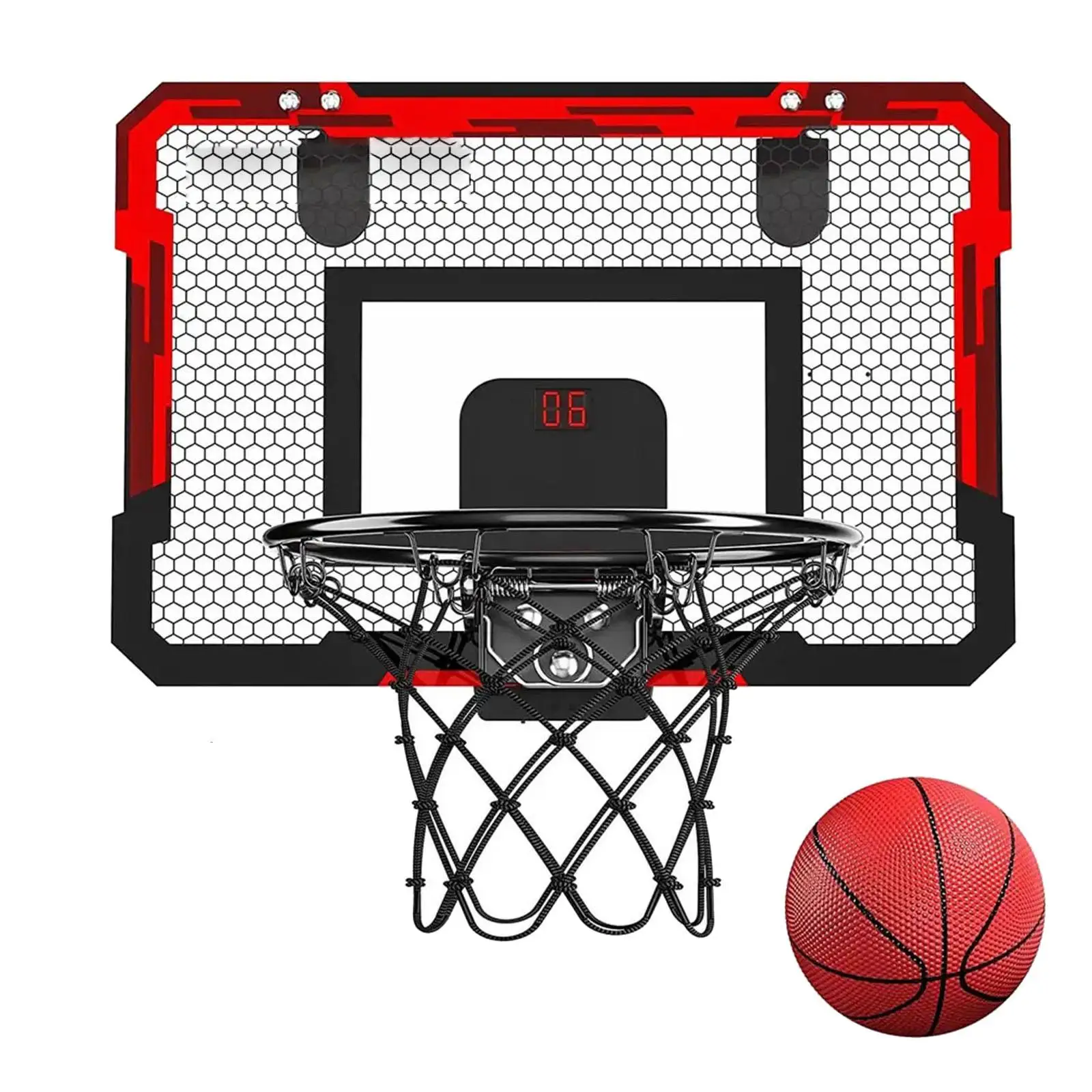 Basketball Hoop Set Toy with Replacement Basketball Wall Mount Basket for Kids Adults Home Carnival Indoor Outdoor Bathroom
Basketball Hoop Set Toy with Replacement Basketball Wall Mount Basket for Kids Adults Home Carnival Indoor Outdoor Bathroom