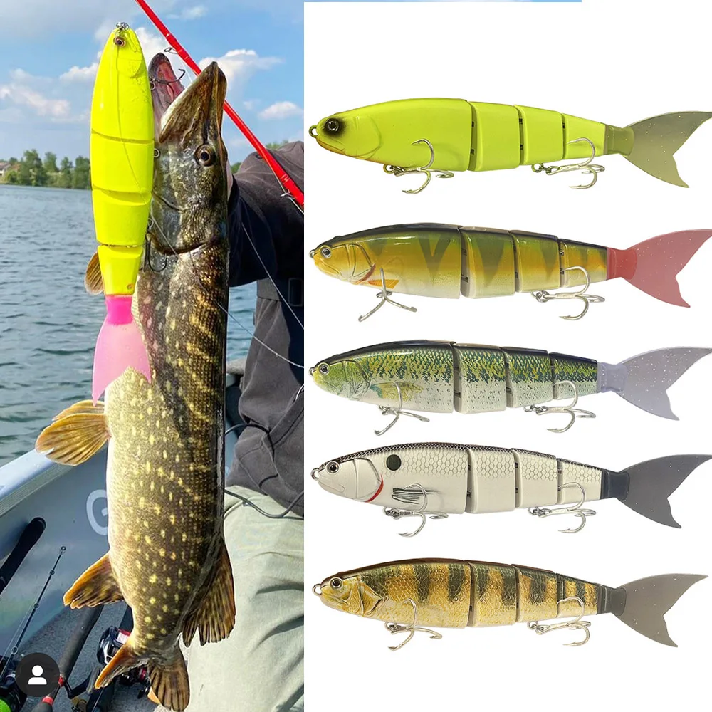 23cm 105g Shad Swimbait Lure Jointed Claw Floating Giant Bait For Big Bass Catfish Musky Walleye Balam Glide Bait Hard Pike Lure
23cm 105g Shad Swimbait Lure Jointed Claw Floating Giant Bait For Big Bass Catfish Musky Walleye Balam Glide Bait Hard Pike Lure