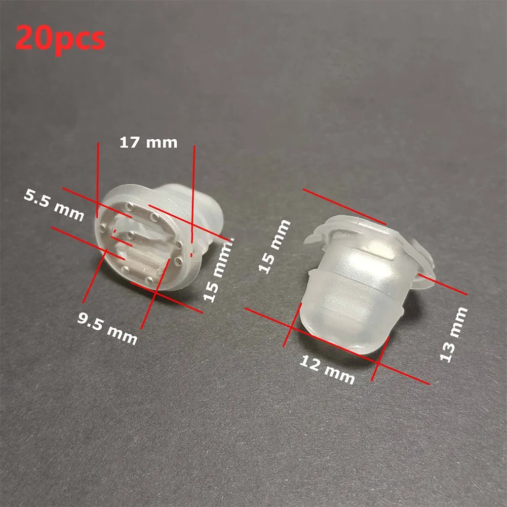 20x Interior Trim Moulding Clip Retainer For BMW E38 E39 E90 E91 E92 51458161557 Clear Nylon Auto Retainers Grommets
20x Interior Trim Moulding Clip Retainer For BMW E38 E39 E90 E91 E92 51458161557 Clear Nylon Auto Retainers Grommets