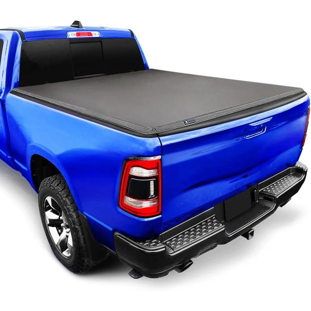 

Tyger Auto T3 Soft Tri-fold Truck Bed Tonneau Cover Compatible with 2019-2023 Ram 1500 New Body | 5'7" (67") Bed | TG-BC3D1044