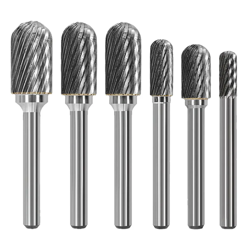 1pc 6mm Shank Rotary File Router Burr Cylindrical Bit End Milling Cutter Grinding Metal Polishing Power Tool Accessories
1pc 6mm Shank Rotary File Router Burr Cylindrical Bit End Milling Cutter Grinding Metal Polishing Power Tool Accessories