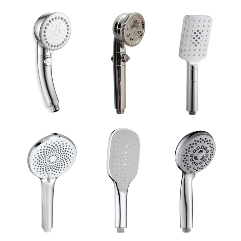 European&American Handheld Bathroom Shower Head High Pressure Chrome Water Saving Multifunctional Water Showerhead Accessories
European&American Handheld Bathroom Shower Head High Pressure Chrome Water Saving Multifunctional Water Showerhead Accessories