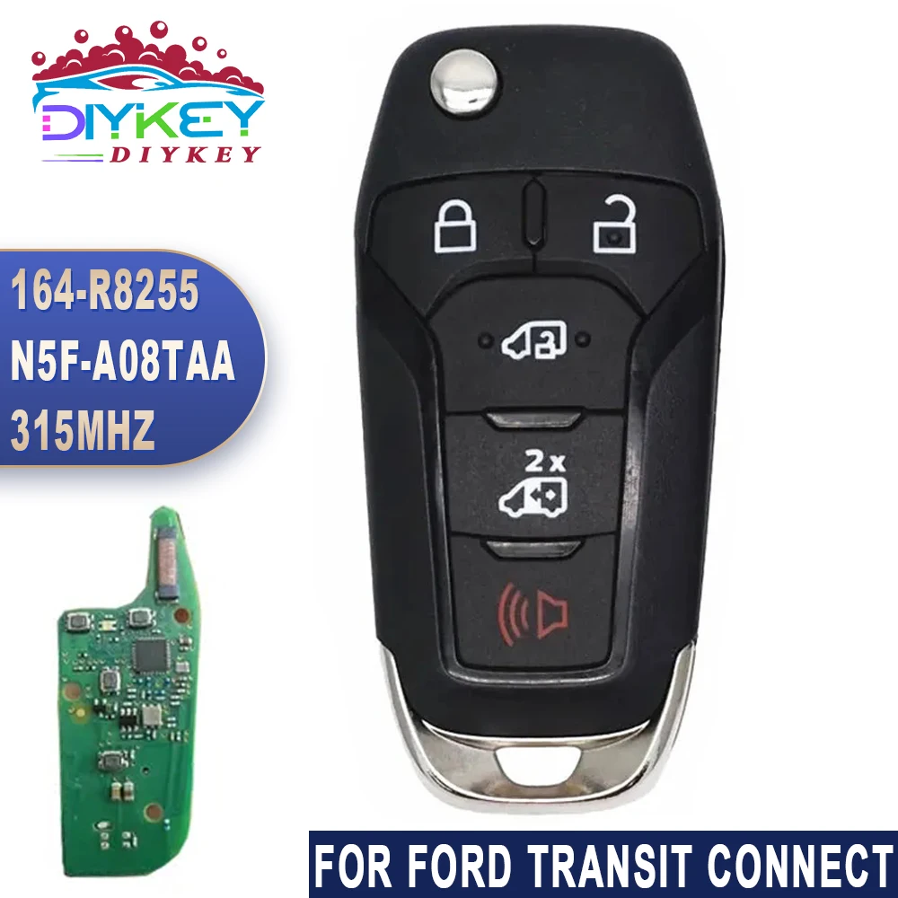 DIYKEY Original Board P/N: 164-R8255 For Ford Transit Connect 2020 2021 2022 2023 N5F-A08TAA Remote Key Control 315MHz ID49 Chip
DIYKEY Original Board P/N: 164-R8255 For Ford Transit Connect 2020 2021 2022 2023 N5F-A08TAA Remote Key Control 315MHz ID49 Chip