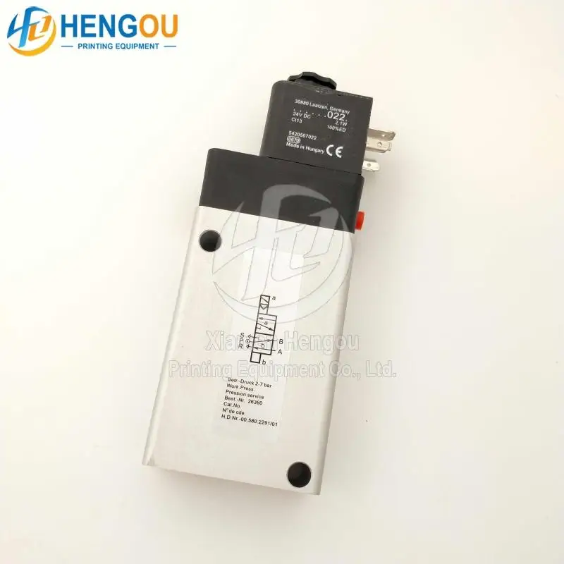 Бесплатная доставка 00.580.2291/01 печатные детали Heidelberg SM102 SM74 MO электромагнитный клапан 00.580.2291
Бесплатная доставка 00.580.2291/01 печатные детали Heidelberg SM102 SM74 MO электромагнитный клапан 00.580.2291