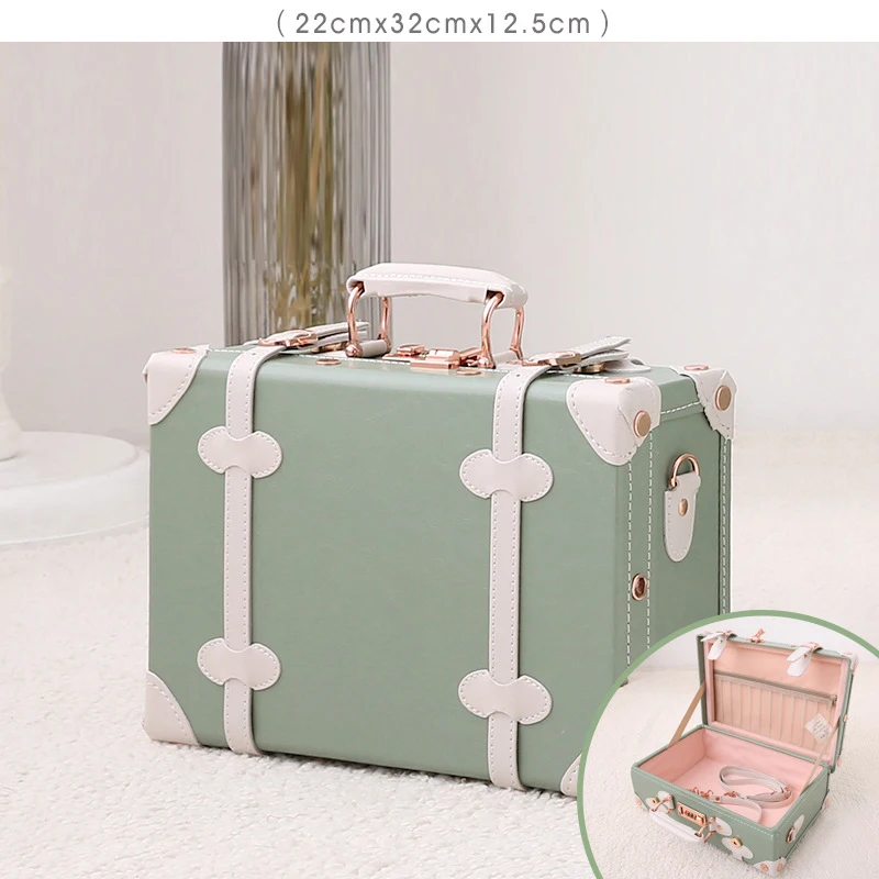 Retro Rolling Luggage Spinner Vintage Leather Trolley Suitcase with Wheel Women Trolley Travel Bag Men Carry On Luggage
Retro Rolling Luggage Spinner Vintage Leather Trolley Suitcase with Wheel Women Trolley Travel Bag Men Carry On Luggage
