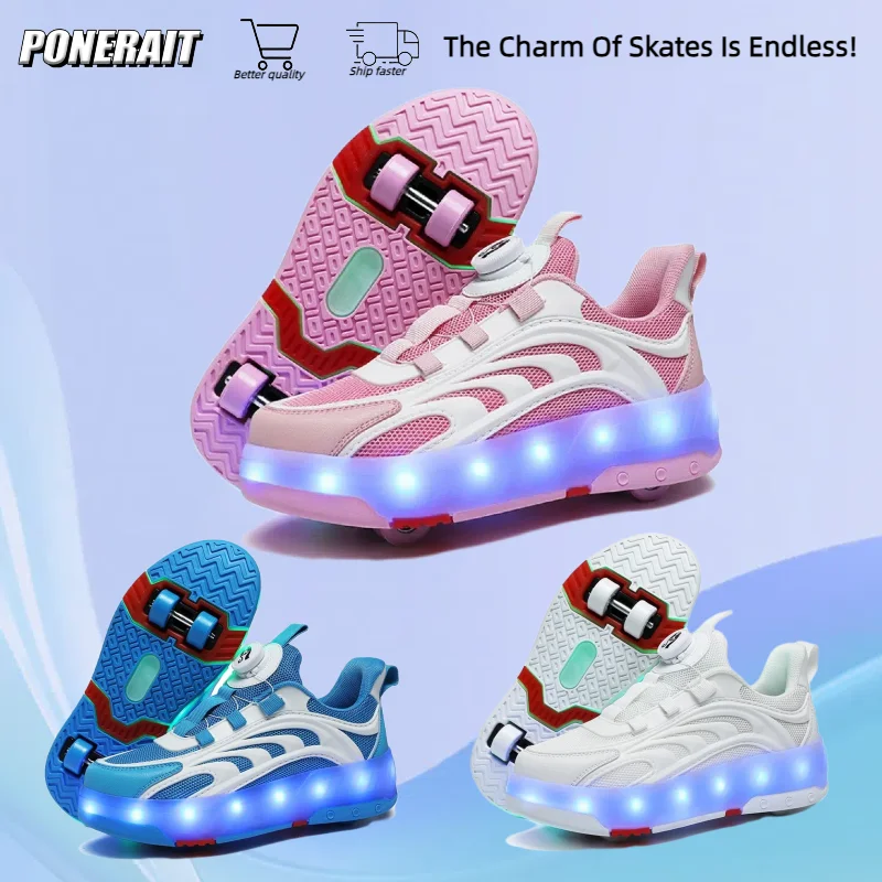 Girls Outdoor Kids Mesh Detachable Skates 4-Wheel Adjustable Roller Skates Luminous Boys Girls Casual Wheeled Sneakers
Girls Outdoor Kids Mesh Detachable Skates 4-Wheel Adjustable Roller Skates Luminous Boys Girls Casual Wheeled Sneakers