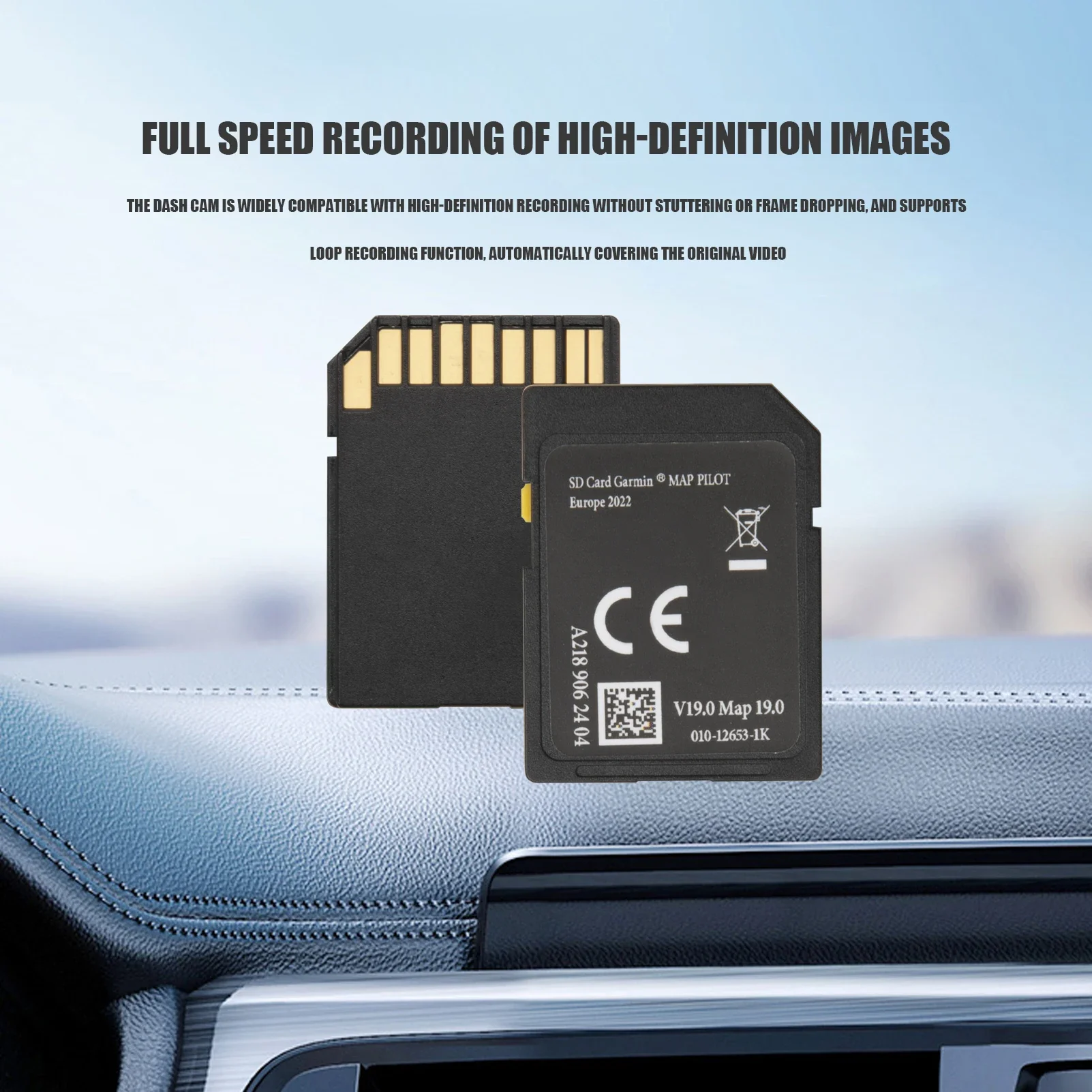 

Car Accessories Europe GPS Navigation SD Card for Mercedes-Benz Garmin Map Pilot Star1 v17 2022-2023 | A2189066003