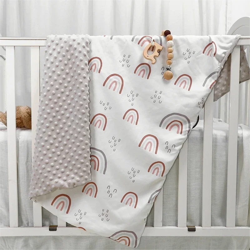 Baby Blankets Unisex Newborn Thick Super Soft Comfy Rainbow Blankets for Toddler Baby Nursery Bed Blanket Stroller Crib Sheet
Baby Blankets Unisex Newborn Thick Super Soft Comfy Rainbow Blankets for Toddler Baby Nursery Bed Blanket Stroller Crib Sheet