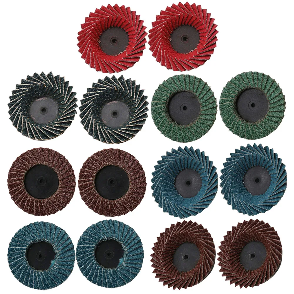 2Pc Flap Disc 2'' Sanding Pad Grinding Wheel Beveling Abrasive For Weld Blending Deburring Rust Removal Tool For Angle Grinder
2Pc Flap Disc 2'' Sanding Pad Grinding Wheel Beveling Abrasive For Weld Blending Deburring Rust Removal Tool For Angle Grinder